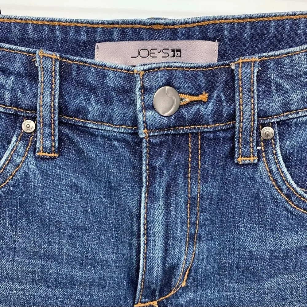 NEW Joe’s Jeans Bermuda Shorts With Cut Hems Sz 24